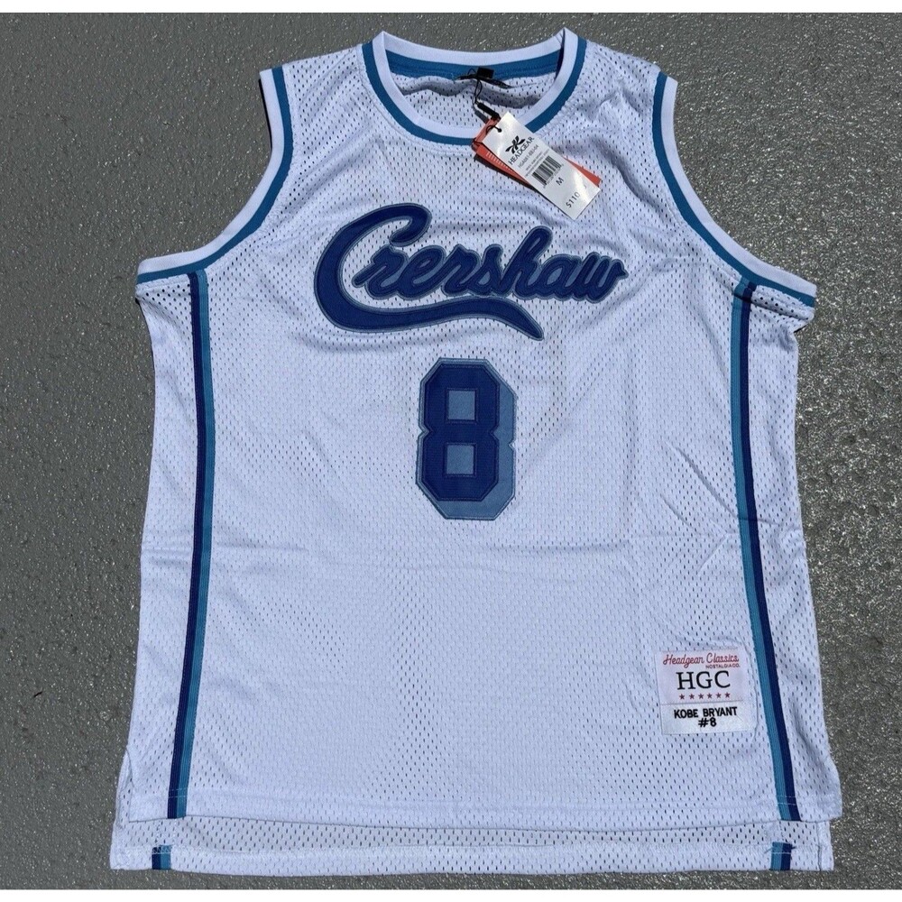 Men’s Kobe Bryant Crenshaw Jersey Headgear Classics Size Medium -Fits Like Large